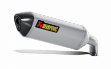 Akrapovic Slip-on Line Titanium Einddemper met E-keur Honda VFR 800 X Crossrunner 2011 - 2014